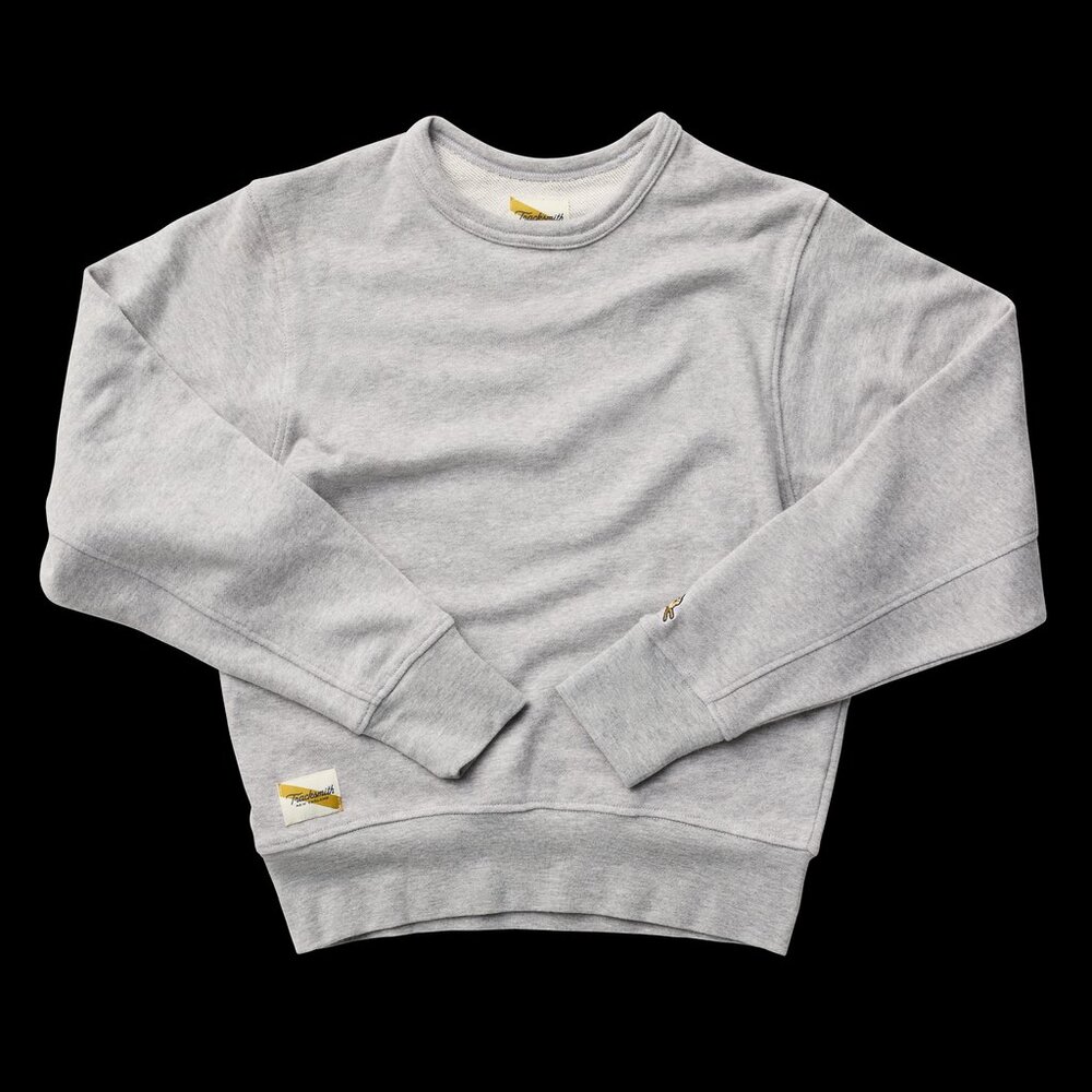 Tracksmith Trackhouse Midweight Crew Size XSGray / XS / Tops